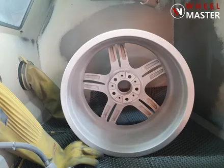 [휠마스터] BMW 328I 컨버터블 (351M 19인치) 고스트크롬 분체도장 / 일산 휠복원 / 파주,일산
