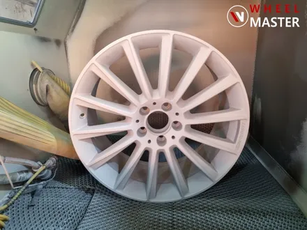 [휠마스터] 벤츠 C220 쿠페 AMG 19인치 마차휠 다이아컷팅복원 / 벤츠 분체도장 / 파주,일산