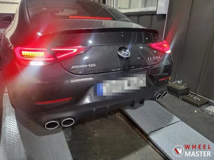 마차휠 굴절수리 / 벤츠 CLS450 AMG 마차휠 포트홀 사고수리 / 파주,일산