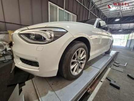 BMW 휠굴절수리/118D 16인치 휠굴절로 인한 바람빠짐 휠굴절수리 / 파주,일산
