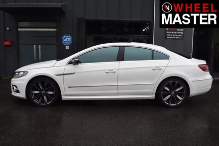 [휠마스터] 폭스바겐 CC 휠굴절수리 및 고스트크롬 휠도색 / 일산 휠복원 / 파주,일산
