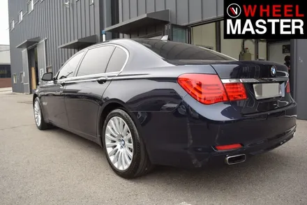 [휠마스터] BMW 750Li 휠굴절수리 및 휠복원 / 일산 분체도장 / 파주,일산