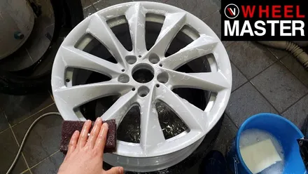 [휠마스터] 출고하자마자 검정유광 컬러로 휠도색을 한 BMW 420i / 일산 휠도색 / 파주,일산