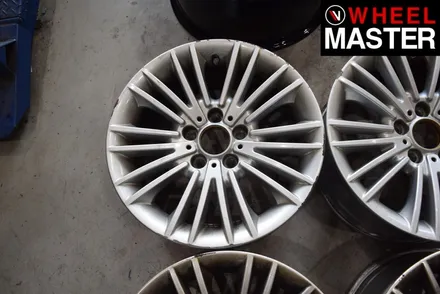 [휠마스터] 휠기스를 깔끔하게 복원한 BMW 520d 차량의 휠복원 후기 / 일산 분체도장 / 파주,일산