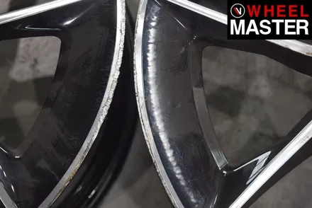 [휠마스터] 벤츠 CLS 53AMG 휠복원 및 블랙유광 분체도장 / 일산 휠복원 / 파주,일산