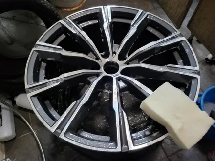 [휠마스터] BMW G05 M팩 20인치 다이아컷팅복원 / 일산 분체도장 / 파주,일산