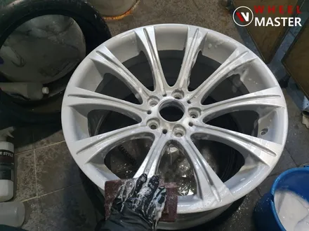[휠마스터] BMW E60 530I M5 19인치 고스트크롬 분체도장 / BMW 휠복원 / 파주,일산