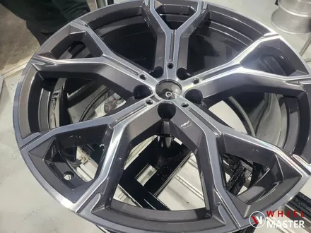 BMW X6 741M 21인치 다이아컷팅 복원 / BMW 휠수리 / 파주,일산