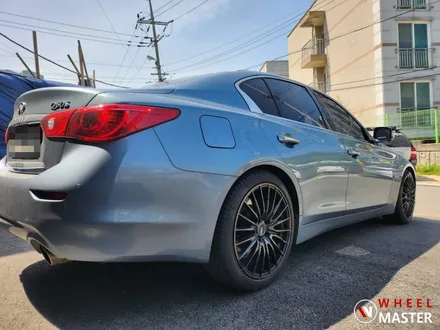 포트홀 휠굴절수리 / 인피니티 Q50 SSR 19인치 굴절수리 / 파주,일산