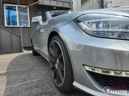 벤츠 휠수리 / 벤츠 CLS63AMG 휠굴절수리 / 파주,일산