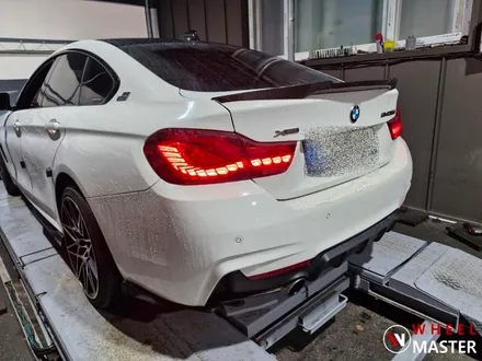 [파주 휠마스터] BMW 435D 666M 카피 19인치 휠굴절수리 / BMW 휠굴절수리 / 파주,일산