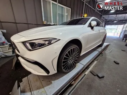 벤츠 CLS450 신형 마차휠 포트홀 사고로인한 휠굴절수리 / 파주,일산