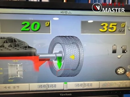 벤츠 C220D 18인치 낙하물 파손으로 인한 중고휠교체 / 파주,일산