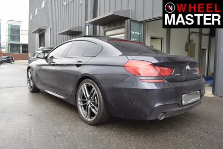 [휠마스터] BMW 640d 휠굴절수리 및 휠복원 / 고스트크롬 분체도장 / 파주,일산
