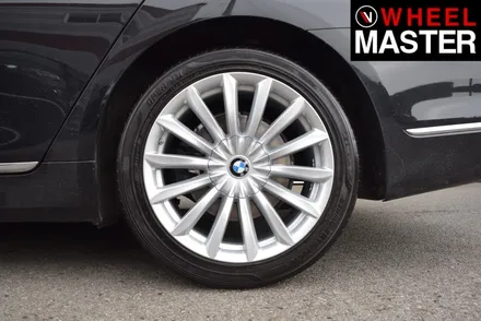 [휠마스터] 휠 손상이 아주 심한 BMW 740d 차량의 완벽 휠복원 / 일산 분체도장 / 파주,일산
