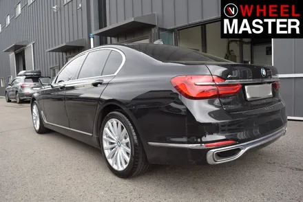 [휠마스터] 휠 손상이 아주 심한 BMW 740d 차량의 완벽 휠복원 / 일산 분체도장 / 파주,일산