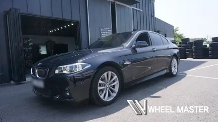 자동차 휠 기스 흠집 완벽 수리 bmw 520d 휠 럭셔리 모델 18인치 휠복원 휠마스터 / 파주,일산