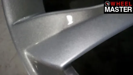 [휠마스터] 조수석 앞바퀴에 생긴 기스를 완벽하게 복원한 벤츠 C200 / 일산 휠복원 / 파주,일산