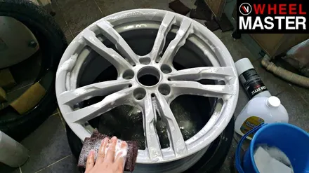 [휠마스터] BMW 320d 굴절수리 및 고스트크롬 분체도장 / 일산 휠복원 / 파주,일산