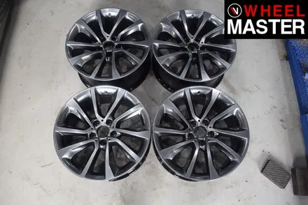 [휠마스터] BMW X6 휠복원 및 고스트크롬 휠도색 / 일산 분체도장 / 파주,일산