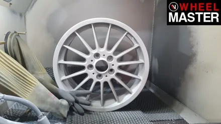 [휠마스터] BMW M3 휠기스복원 및 실버 분체도장 / 일산 휠도색 / 파주,일산