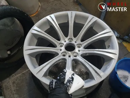[휠마스터] BMW E60 530I M5 19인치 고스트크롬 분체도장 / BMW 휠복원 / 파주,일산