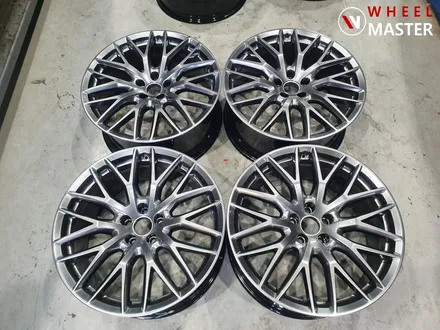 [휠마스터] 아우디 A8L 60TDI 20인치 고스트크롬 분체도장 / 아우디 휠복원 / 파주,일산