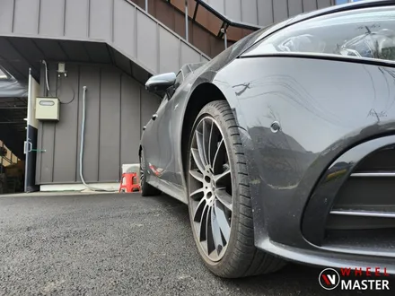 마차휠 굴절수리 / 벤츠 CLS450 AMG 마차휠 포트홀 사고수리 / 파주,일산