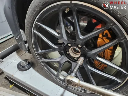 AMG GT63S 휠굴절수리 / GT63S 21인치 퍼포먼스휠 굴절수리 / 포트홀 굴절수리 / 파주,일산