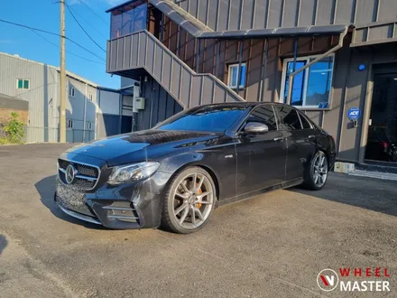 E43AMG 굴절수리 / 벤츠 E43AMG 차량 떨림으로 인한 휠굴절수리 / 벤츠 휠수리 / 파주,일산