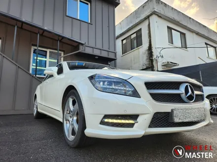 CLS350 휠굴절수리 / 고속도로 낙하물사고로 인한 휠굴절수리 / 낙하물 사고 / 파주,일산