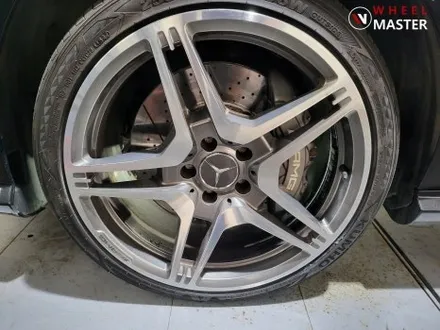 벤츠 W212 E63AMG 19인치 단조휠 고속 핸들떨림으로 인한 미세굴절수리 / 벤츠 휠굴절수리 / 파주,일산