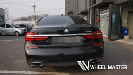 신형 BMW 740LI 휠 다이아컷팅 휠복원 / 파주,일산