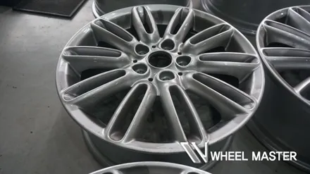 bmw 미니 휠 17인치 퓨터그레이 휠도색 / 파주,일산