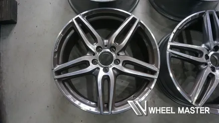 벤츠 e220d 휠 쿠페 19인치 휠 검정유광 휠도색 / 파주,일산