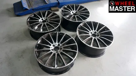[휠마스터] 휠에 충격을 받아 생긴  휠굴절을 수리해보자!! / 벤츠 CLS400d / 일산 휠수리 / 파주,일산