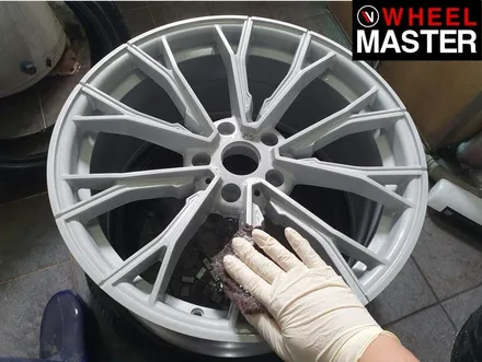 [휠마스터] BMW 320i 의 검정유광 휠도색 후기 / 일산 휠도색 / 파주,일산