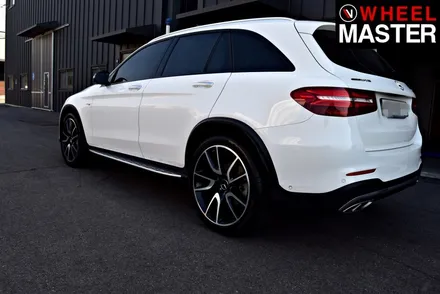 [휠마스터] 림끝에 기스가 생긴 벤츠 GLC 43AMG 차량의 다이아몬드컷팅 휠복원 후기 / 일산 휠복원 / 파주,일산