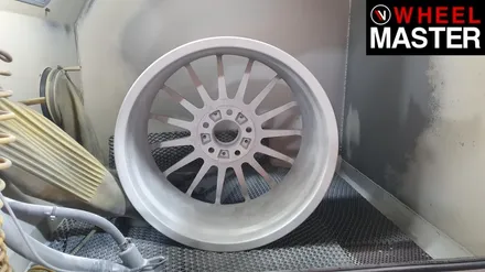 [휠마스터] BMW M3 휠기스복원 및 실버 분체도장 / 일산 휠도색 / 파주,일산
