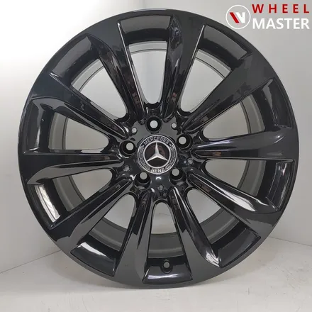 [휠마스터] 벤츠 cls250 18인치 검정유광 분체도장 작업 / 일산 휠복원 / 파주,일산