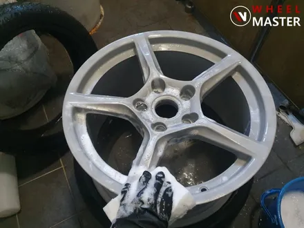 [휠마스터] 포르쉐 718박스터 순정 18인치 검정유광 분체도장 / 일산 분체도장 / 파주,일산