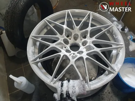 [휠마스터] BMW M550D 666M 20인치 고스트크롬 분체도장 / BMW 휠복원 / 파주,일산