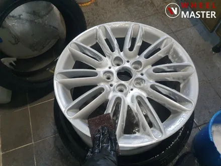 [휠마스터] BMW 미니 17인치 고스트크롬 분체도장 / BMW 분체도장 / 파주,일산