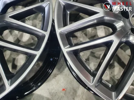 [휠마스터] 아우디 A8L 60TDI 20인치 고스트크롬 분체도장 / 아우디 휠복원 / 파주,일산