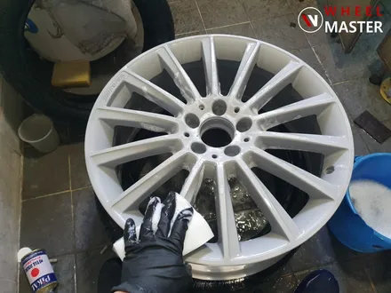 [휠마스터] 벤츠 C220 쿠페 AMG 19인치 마차휠 다이아컷팅복원 / 벤츠 분체도장 / 파주,일산