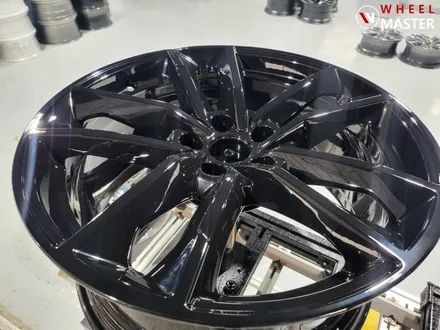 아우디 A5 40TDI 19인치 검정유광 분체도장 / 아우디 휠도색 / 파주,일산