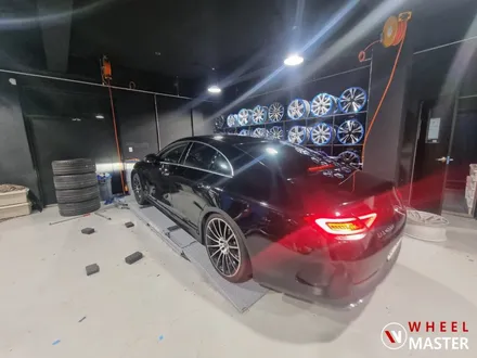 마차휠 굴절수리 / 벤츠 CLS400D AMG라인 20인치 굴절수리 / 포트홀 핸들떨림 / 파주,일산