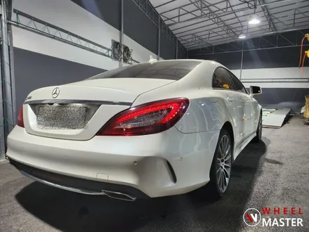 벤츠 굴절수리 / 벤츠 CLS400AMG LINE 19인치 마차휠 굴절수리 / 일산 휠수리 / 파주,일산