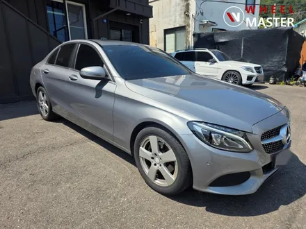 벤츠 C200D  17인치 핸들떨림으로 인한 휠굴절수리 / 파주,일산