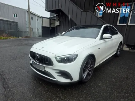 벤츠 E53AMG 포트홀 밟고 휠굴절 열변형없는 휠굴절수리 / 파주,일산